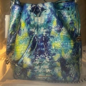 Brahmin Marlow Hydro Melbourne Genuine leather hobo bad